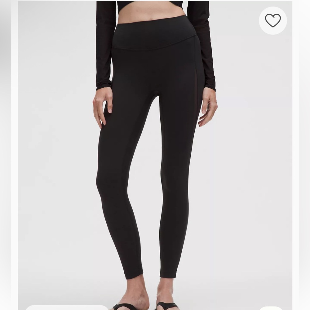 Lulu lemon mesh panel legging